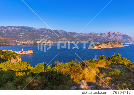 Old Town in Budva Montenegro Old Town in Budva Montenegro 76504712