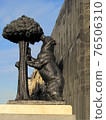 Statue of the bear and the strawberry tree, Madrid, Spain 76506310