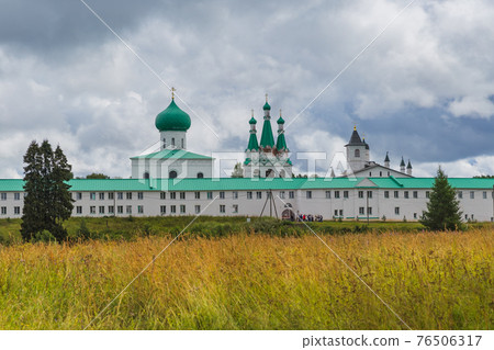 The Svirsky monastery in the village of Old Sloboda - Russia 76506317