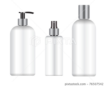 Cosmetic bottle package mockup Beauty product pack Cosmetic bottle package mockup Beauty product pack 76507542