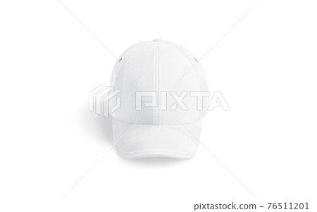 Blank white baseball cap mockup, front view Blank white baseball cap mockup, front view 76511201