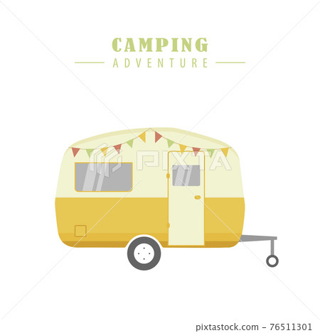 camper summer holiday on a road trip camper summer holiday on a road trip 76511301