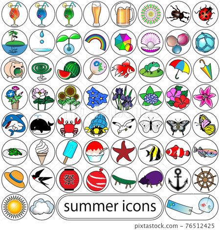 Summer feature icon 02 Summer feature icon 02 76512425