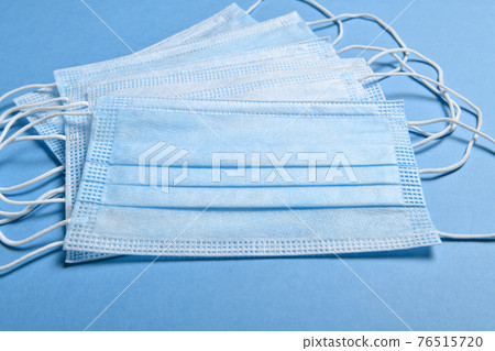 medical protective mask for respiratory protection against viruses, germs, covid or coronavirus, and other infections 76515720