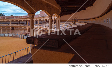 Bull arena in the Spanish town of Ronda Bull arena in the Spanish town of Ronda 76516248