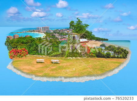 Collage about Jamaica - Caribbean island Collage about Jamaica - Caribbean island 76520233