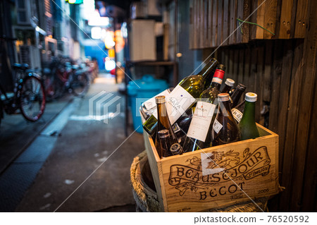 Back alley of downtown Back alley of downtown 76520592