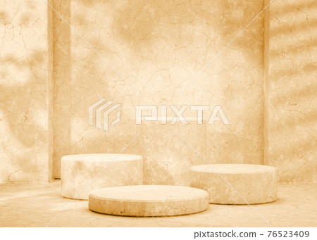 Mockup podium for branding, packaging and cosmetic presentation Mockup podium for branding, packaging and cosmetic presentation 76523409