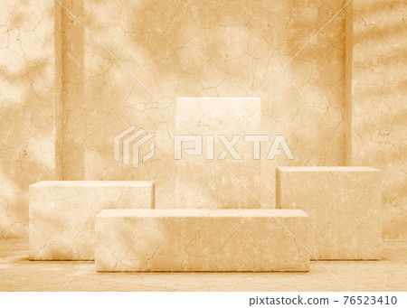 Mockup podium for branding, packaging and cosmetic presentation Mockup podium for branding, packaging and cosmetic presentation 76523410