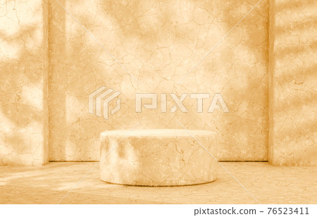 Mockup podium for branding, packaging and cosmetic presentation Mockup podium for branding, packaging and cosmetic presentation 76523411