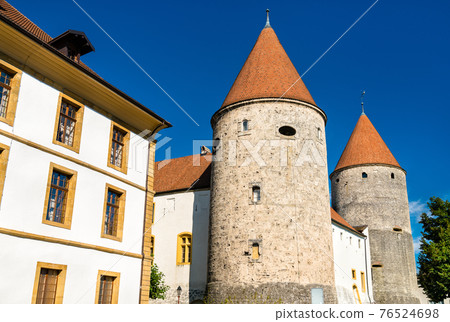 Yverdon-les-Bains Castle in the Canton of Vaud, Switzerland Yverdon-les-Bains Castle in the Canton of Vaud, Switzerland 76524698