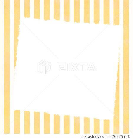 Square yellow stripe and white copy space background 76525568