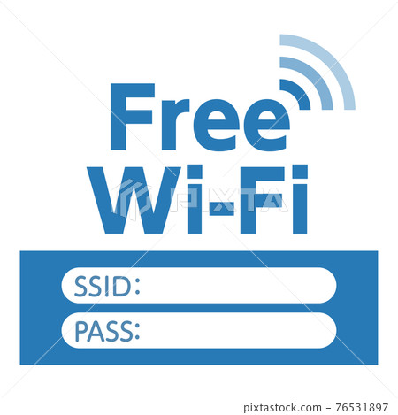 FREE Wi-Fi icon FREE Wi-Fi icon 76531897