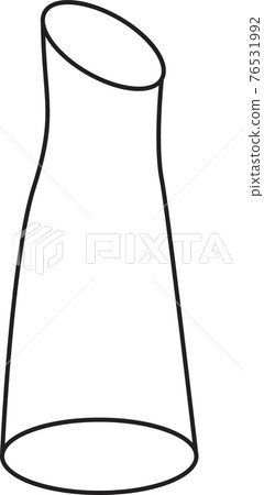 花瓶線描簡單圖解 花瓶線描簡單圖解 76531992
