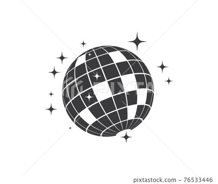 disco ball icon vector illustration design 76533446