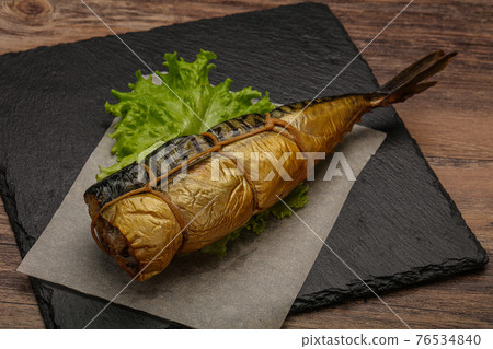 Smoked tasty mackerel fish snack Smoked tasty mackerel fish snack 76534840
