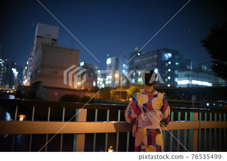 穿著浴衣和她約會的美玉節 穿著浴衣和她約會的美玉節 76535499