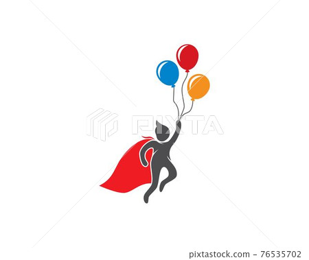 Super kids logo ilustration vector Super kids logo ilustration vector 76535702