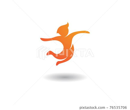 Kids logo concept vector Kids logo concept vector 76535706
