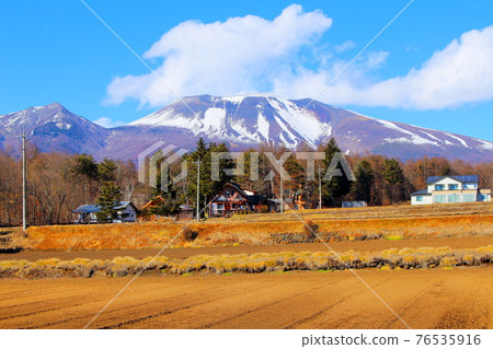 Beautiful Mt. Asama Part 2104: Shikishi woven by mountains and rivers Part 2104 76535916
