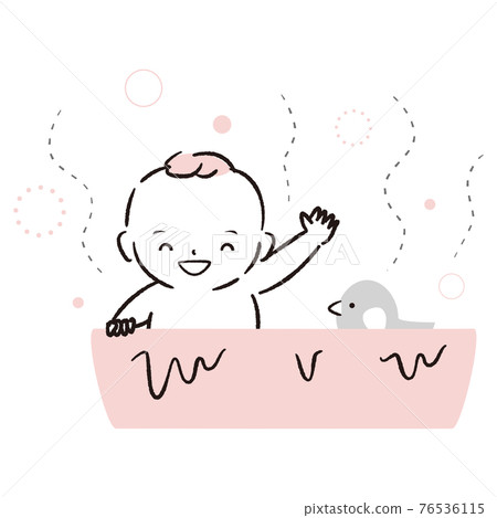 Hand-painted 1color baby bath Hand-painted 1color baby bath 76536115