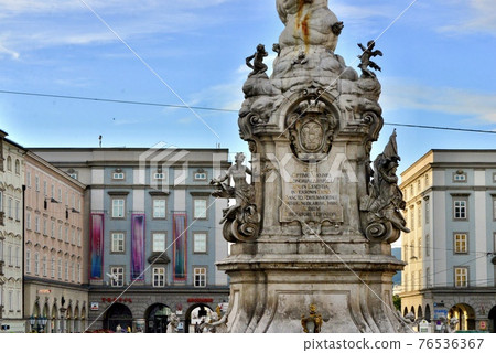Trinity Pillar of Linz Central Square Trinity Pillar of Linz Central Square 76536367
