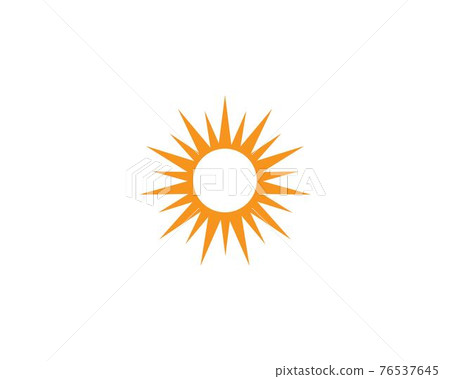 sun ilustration logo sun ilustration logo 76537645
