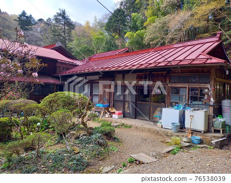 櫪木縣矢板市只有四驅車才能到達的秘密溫泉“赤瀧溫泉”外觀 76538039