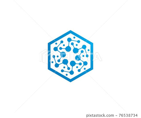 molecule logo vector molecule logo vector 76538734