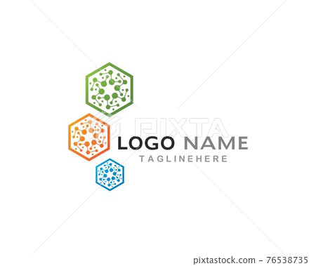 molecule logo vector molecule logo vector 76538735