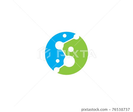 molecule logo vector molecule logo vector 76538737