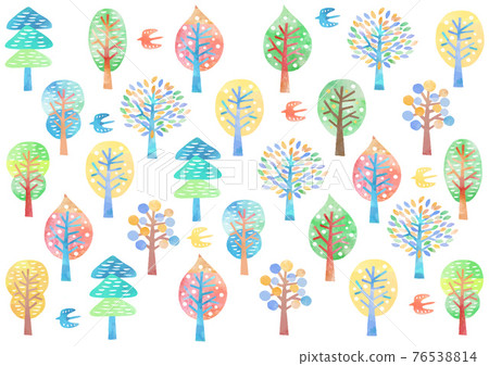 Scandinavian style_watercolor_wood pattern 820 Scandinavian style_watercolor_wood pattern 820 76538814