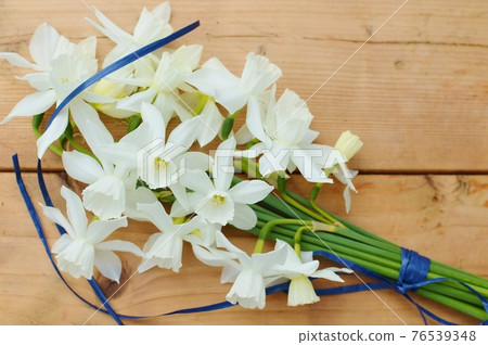 一束奶油色的水仙花 一束奶油色的水仙花 76539348