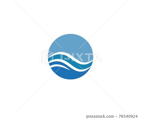 Water wave Logo 76540924