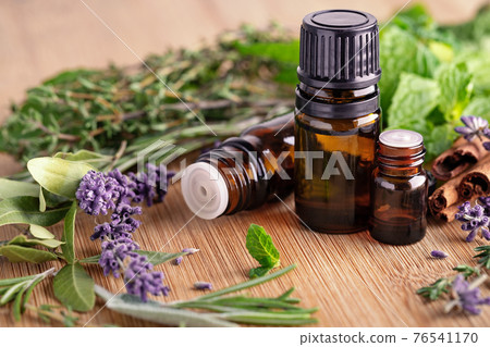 Essential oils for virus defeating. Alternative medicine. Essential oils for virus defeating. Alternative medicine. 76541170