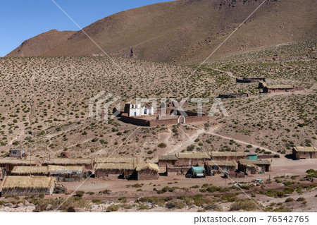 Machuca Village in the Atacama Desert - Chile Machuca Village in the Atacama Desert - Chile 76542765
