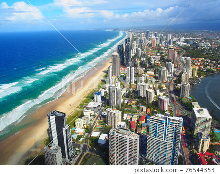 Superb view from the Gold Coast SkyPoint Observation Deck Superb view from the Gold Coast SkyPoint Observation Deck 76544353