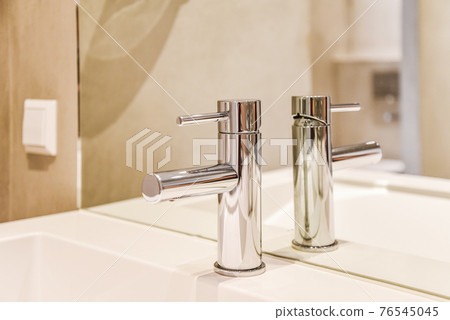 Tap near sink and mirror Tap near sink and mirror 76545045