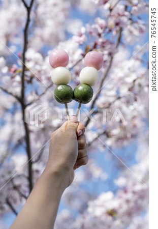 Three-color dumplings 76545745