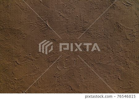 Reddish brown clay wall surface 76546815