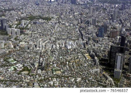 東京新宿區北新宿鳥瞰圖 東京新宿區北新宿鳥瞰圖 76546837