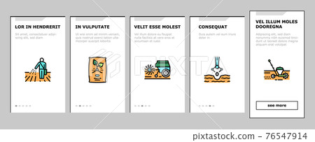 Sowing Agricultural Onboarding Icons Set Vector Sowing Agricultural Onboarding Icons Set Vector 76547914