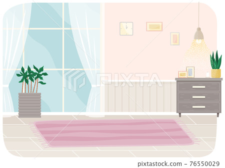 Flat design interior. Planning and arrangement of furniture in apartment. Living room. Home lifestyle. Style house Flat design interior. Planning and arrangement of furniture in apartment. Living room. Home lifestyle. Style house 76550029