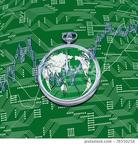 IC-based world pocket watch IC-based world pocket watch 76550258