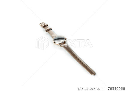 Female wrist watch isolated on white background 76550966