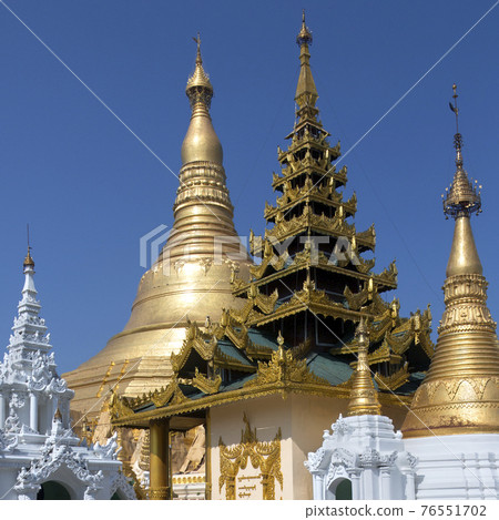 Shwedagon Pagoda - Yangon- Myanmar Shwedagon Pagoda - Yangon- Myanmar 76551702