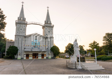 November 27,2020 : Church in nakhon phanom Thailand (wat nak bun anna) November 27,2020 : Church in nakhon phanom Thailand (wat nak bun anna) 76554988
