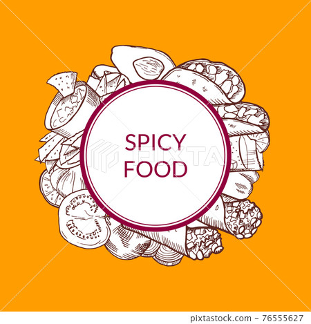 mexican food elements mexican food elements 76555627