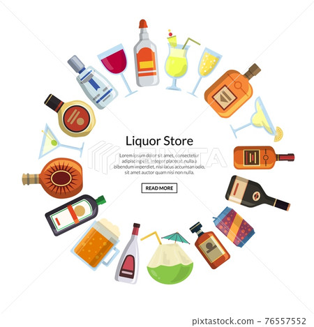 alcoholic drinks in glasses and bottles alcoholic drinks in glasses and bottles 76557552