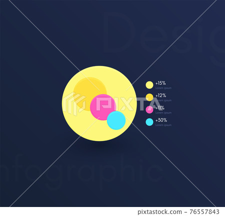 Vector graphics infographics with six options. Template for creating mobile applications, workflow layout, diagram, banner, web design, business reports with 6 steps. 76557843